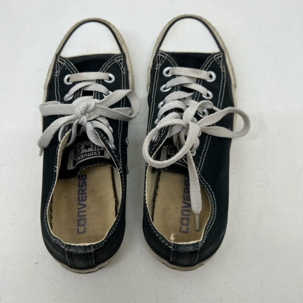 Converse M9166: Chuck Taylor All Star Unisex Ox Low Top Black Sneakers women 6 - Picture 6 of 10